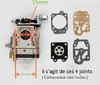 Kit de joints / diaphragme pour carburateur 43/49/52cc  débroussailleuse / Multifonctions / tarière
